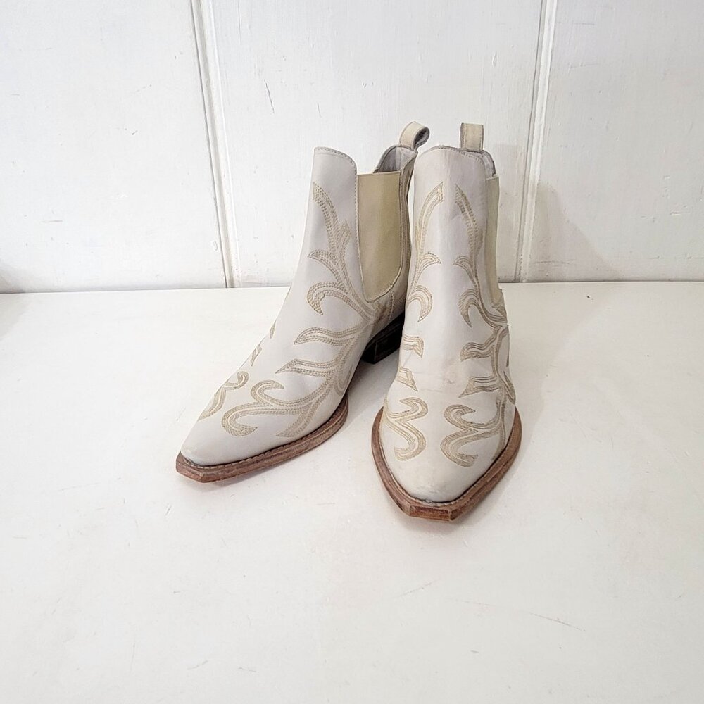 Free People Wayward Western Ankle Boots Women's 8 1/2 - Picture 6 of 8